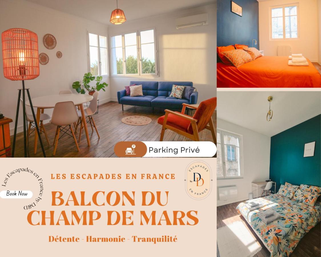 Balcon Du Champ De Mars - #Parking #Air Conditioner #Clim Angoulême Dış mekan fotoğraf